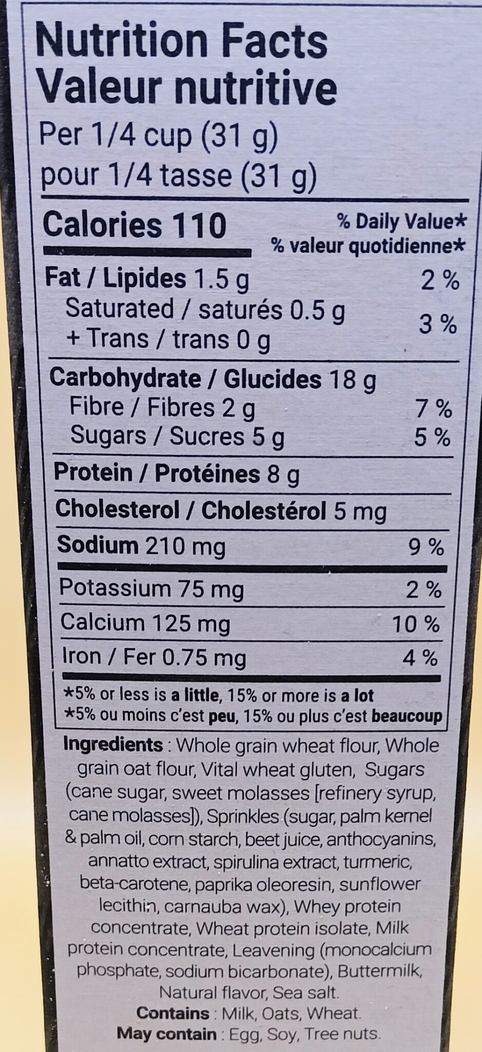 Flavored Pancake Mix
