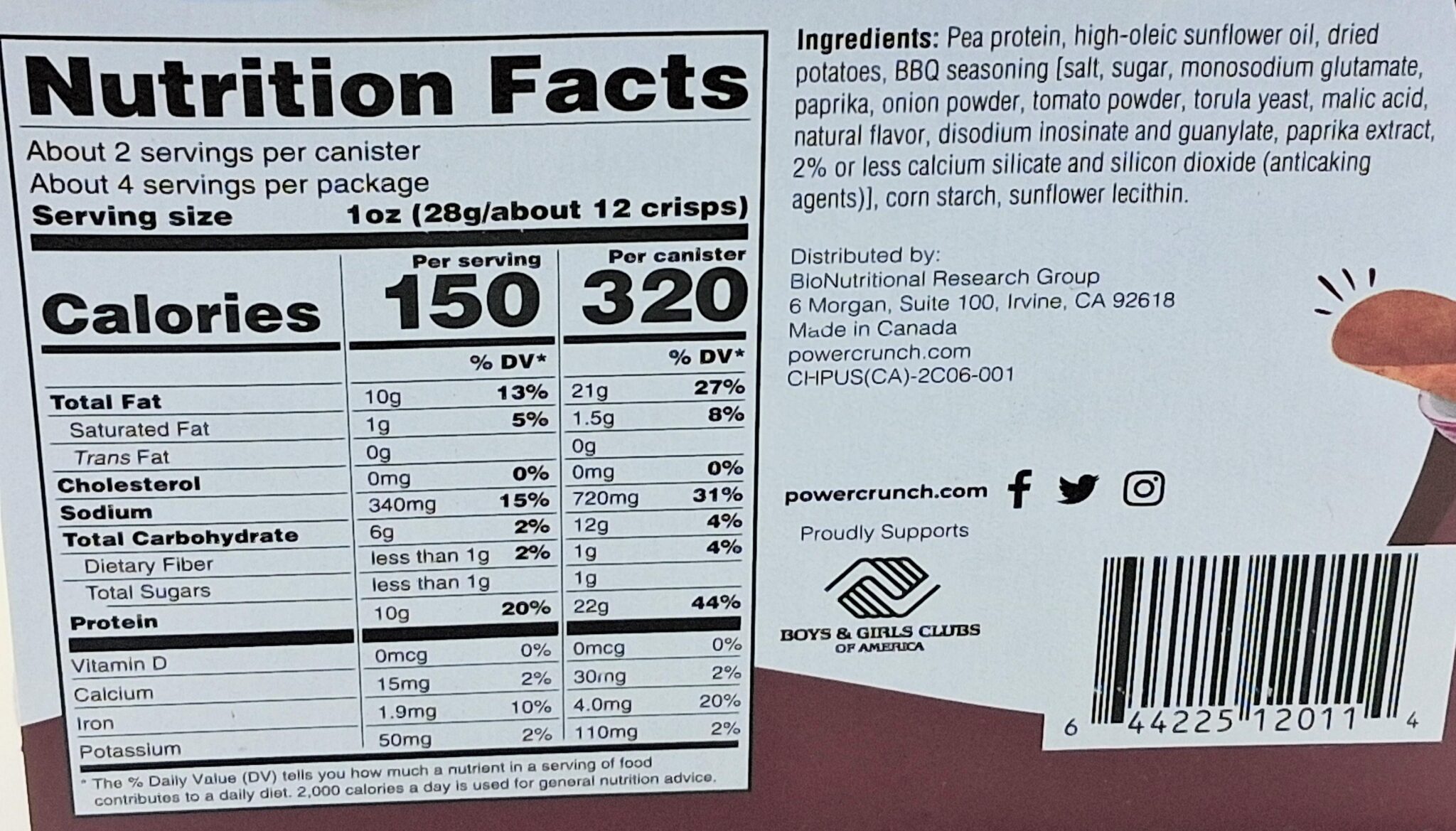 Protein Crisps