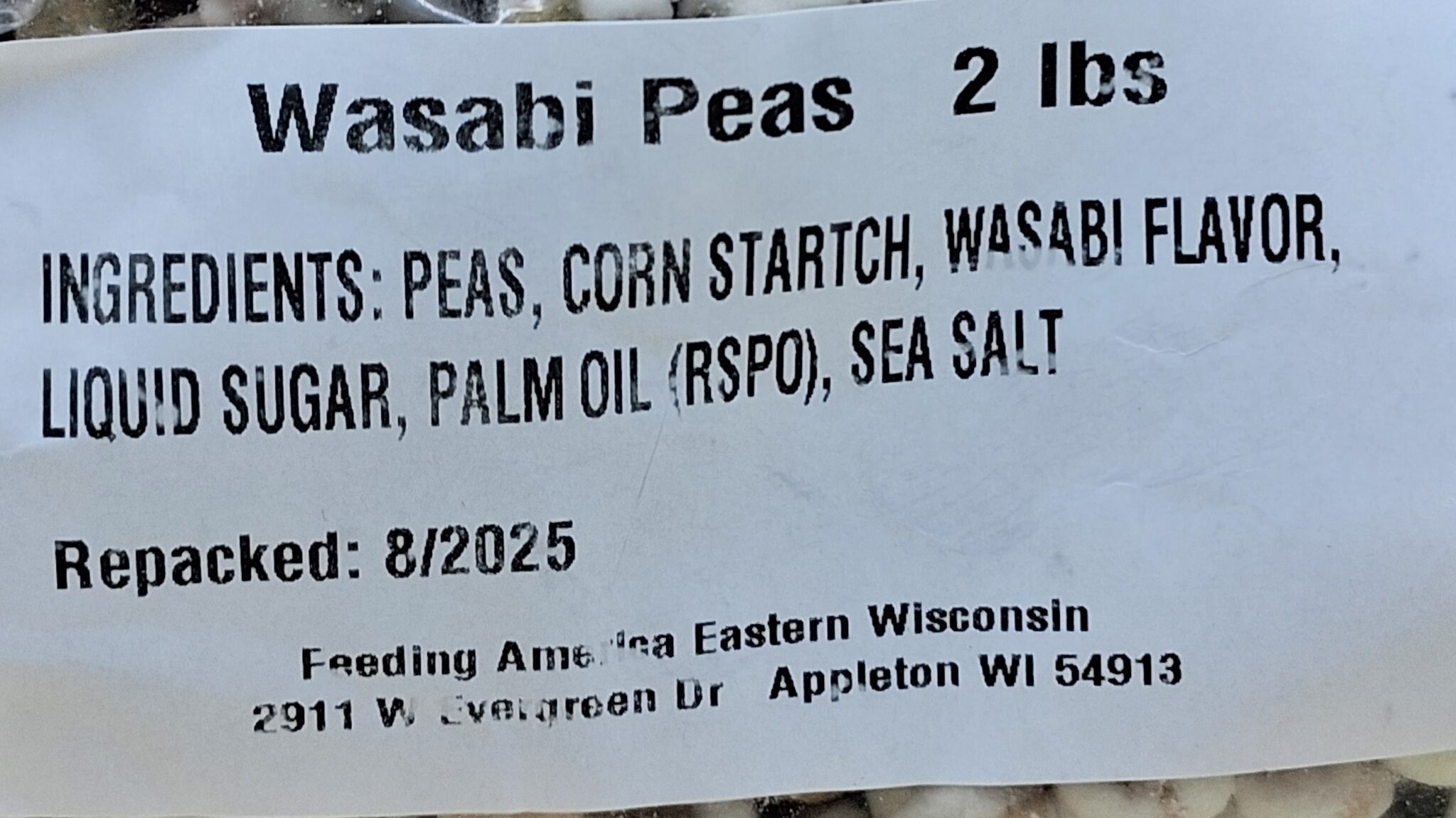 Wasabi Peas